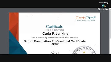 Projectized: Passed My Scrum Foundation Professional Certificate
