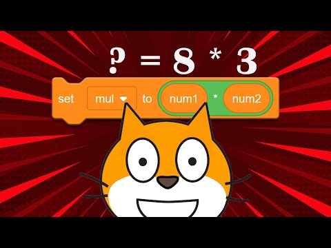 Simple program to find multiplication of two numbers | Scratch for Beginners