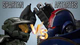 15 Factors Comparison Space Marine vs Spartan II