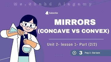 Mirrors| Unit 2 lesson 1 part (2/2)| Science prep 3 first term 2025