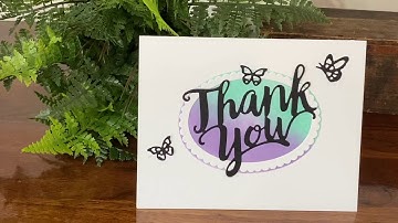 Basic Card Making Masking Technique