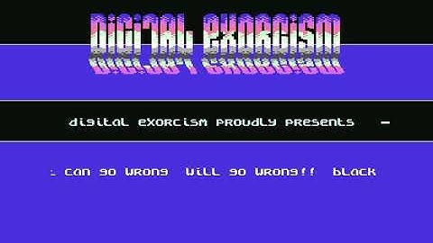 Digital Exorcism Intro 1  ! Commodore 64 (C64)
