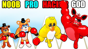 NOOB vs PRO vs HACKER vs GOD in Punchy Race (New Update) Part 2