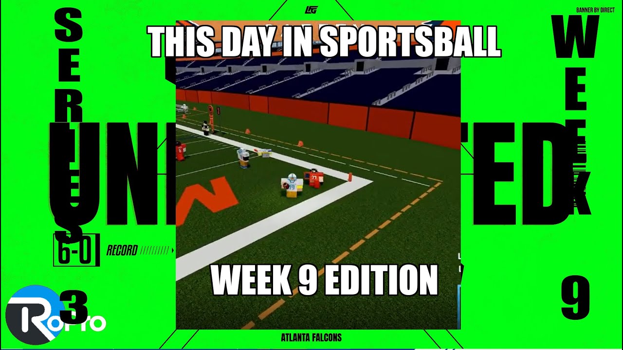 This week in Sportsball LFG Week 8 Roblox YouTube