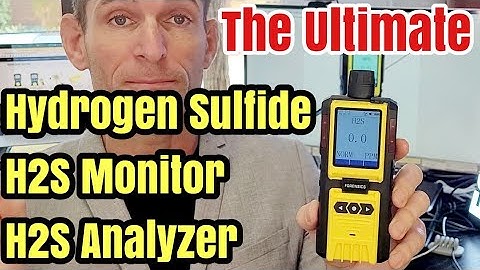 The Best H2S Monitor Hydrogen Sulfide Gas Analyzer