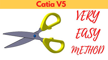 CATIA V5 EXERCISE SCISSOR | CATIA V5 PROJECT SCISSOR | CATIA LEARNING