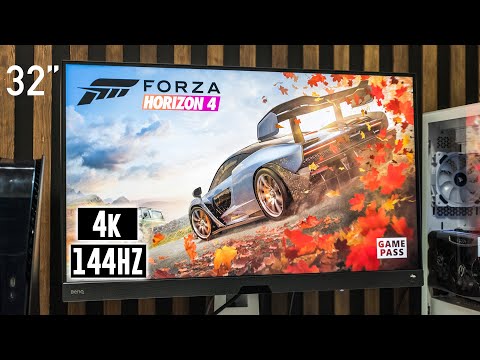 True HDMI 2.1 Gaming Monitor for PS5, XBSX & PC | BenQ Mobiuz EX3210U 4K 144Hz Review!