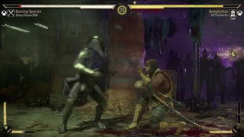 Noob Saibot 43% brutality combo