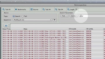 Retrospective Log Viewer: Top ten features