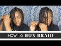 How To| Box Braids Protective Style Without Extensions