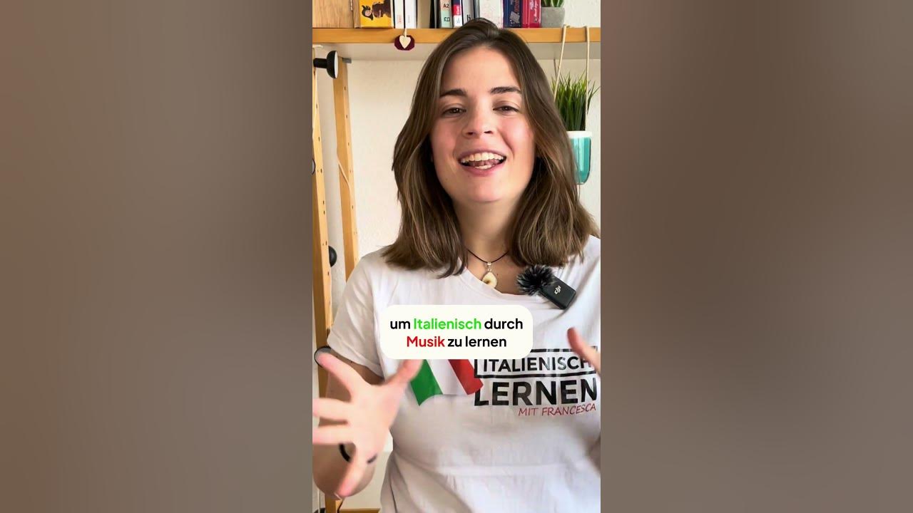 Lerne Italienisch mit italienischer Musik! Italienisch lernen mit Musik 🎵 YouTube