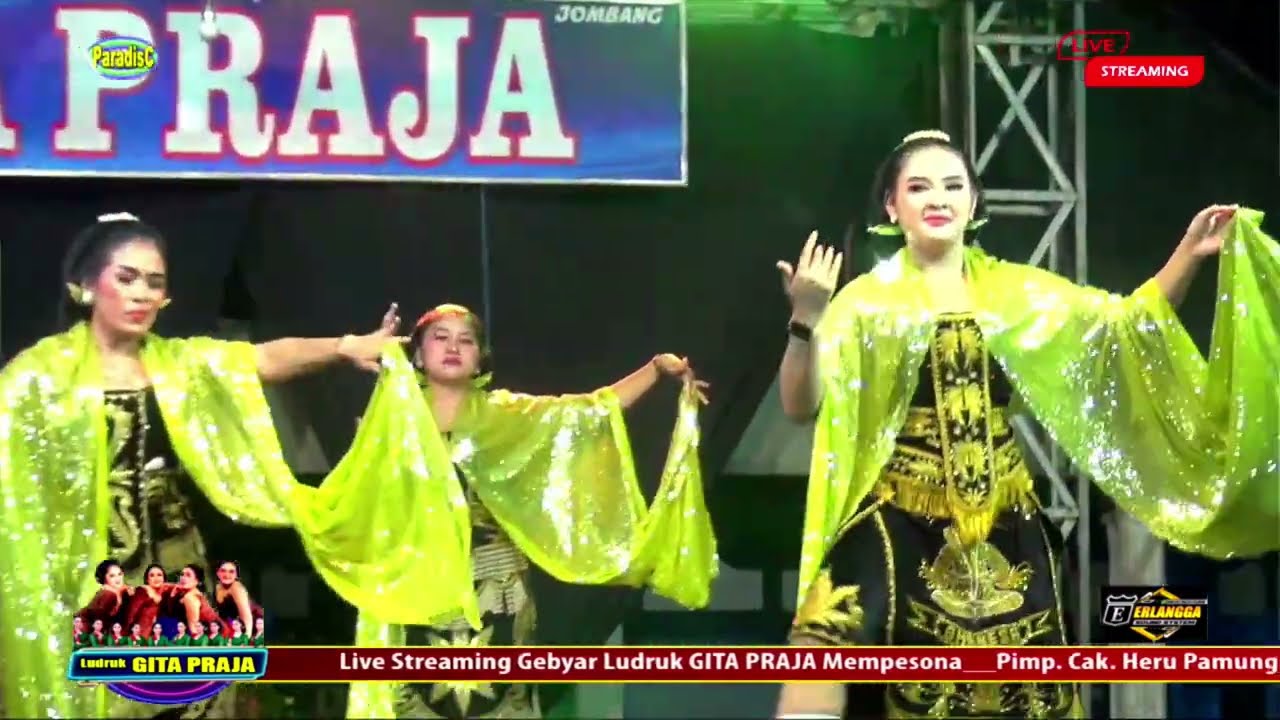 Tari REMO Ludruk GITA PRAJA Pimp Mas Heru Pamungkas S.Si, Kedungdowo Ploso Jombang Wa