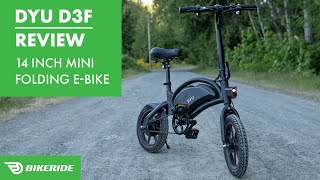 DYU D3F Mini Folding EBike Review | BikeRide.com