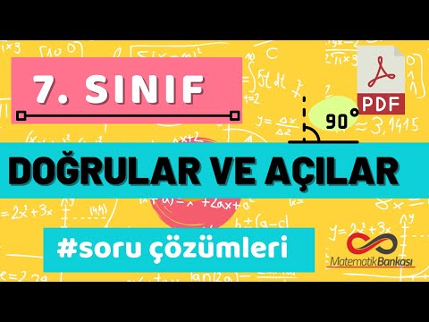 7. Sınıf | Doğrular ve Açılar | 2021 + Soru Çözümleri + PDF