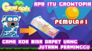 Pemula Growtopia #1 Apa itu Growtopia & cara main Growtopia ? Game Penghasil Uang Jajan👅 screenshot 1