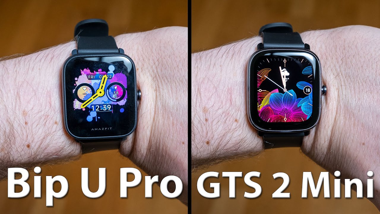 ⌚️ AMAZFIT GTS 2 MINI VS AMAZFIT BIP U PRO en ESPAÑOL 🥊 ¡Este es el MÁS  RECOMENDABLE para ti!. 