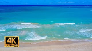 Ocean Waves with Guitar Music for Relaxation | White Noise for Sleep | Meditation, Spa, Study Music
