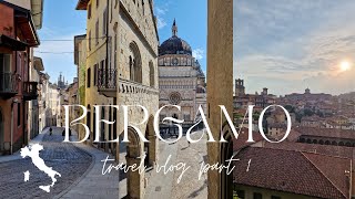 ITALY vlog 1/2 | Bergamo and Brescia | Italian food, city walls exploring, european summer | August