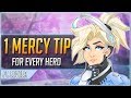 1 MERCY TIP for EVERY HERO ft. EeveeA
