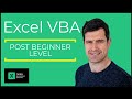 Excel vba for postbeginners 16 series introduction