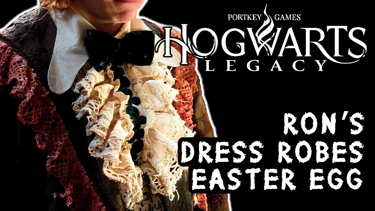 Ron's Dress Robes - Hogwarts Legacy Easter Eggs 