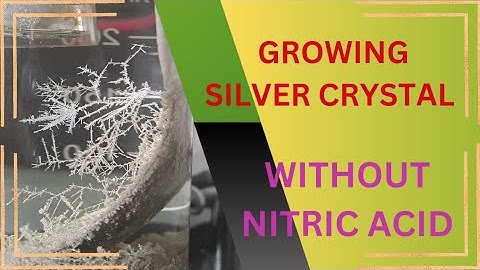 how to easily grow silver crystals at home
