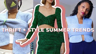 14 Hot Summer Runway Trends Thrift Haul & Style 2021