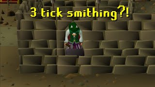 OSRS | 3 Tick Smithing Guide