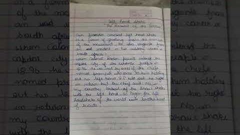 log book of scout and guide     k. v.  No 1  udhampur   . Mahadevi verma  unit