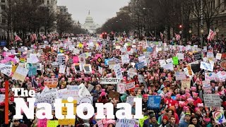 Hundreds of thousands turn out for Women's March on Washington