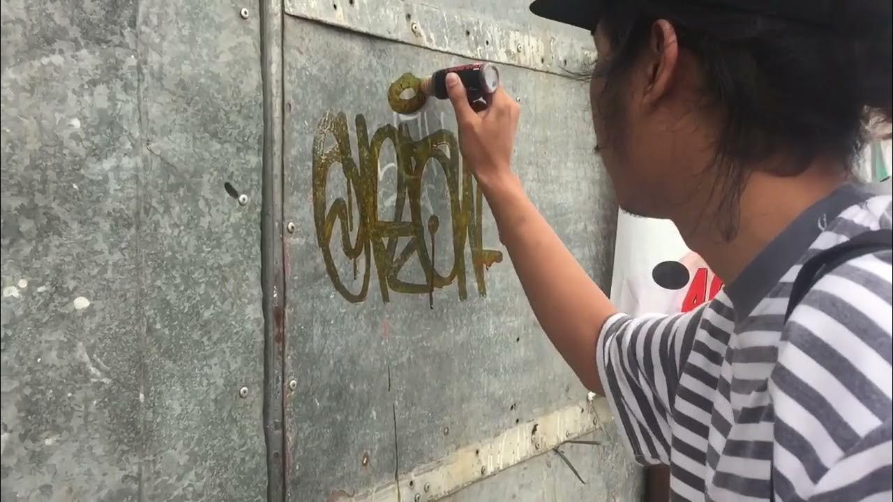 Dr. INK LIQUID RUST (Etch Graffiti Tagging) YouTube
