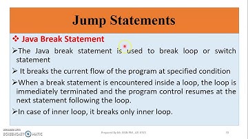 JAVA - MODULE 2 - TOPIC 12 - Continuation of TOPIC 11