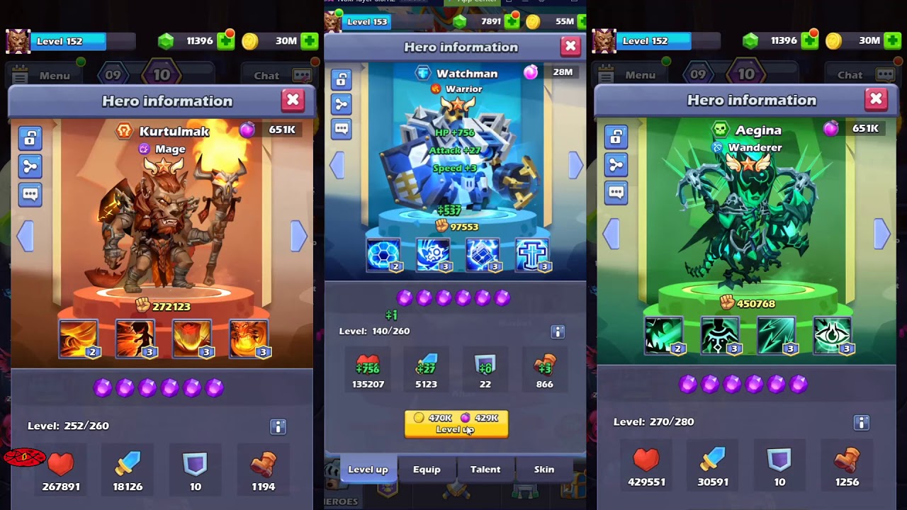 Taptap Heroes - Making T1 WATCHMAN // Pulling shards