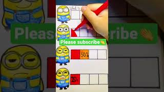 JOY TEST!😎🌟| The Rise Of Gru! #shorts #minions #drawing #art