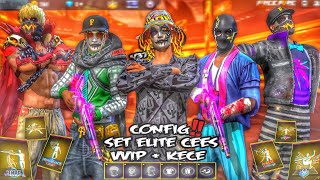 CONFIG FF‼️- CONFIG SET ELITE CS ALL CHARACTER‼️WORK FF MAX⁉️‼️TERBARU 2025‼️100% AMAN NO BENNED V37