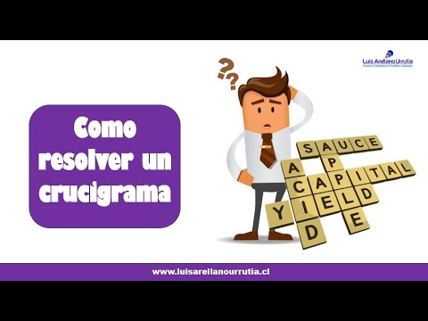 Video: Cómo Aprender A Resolver Crucigramas Rápidamente