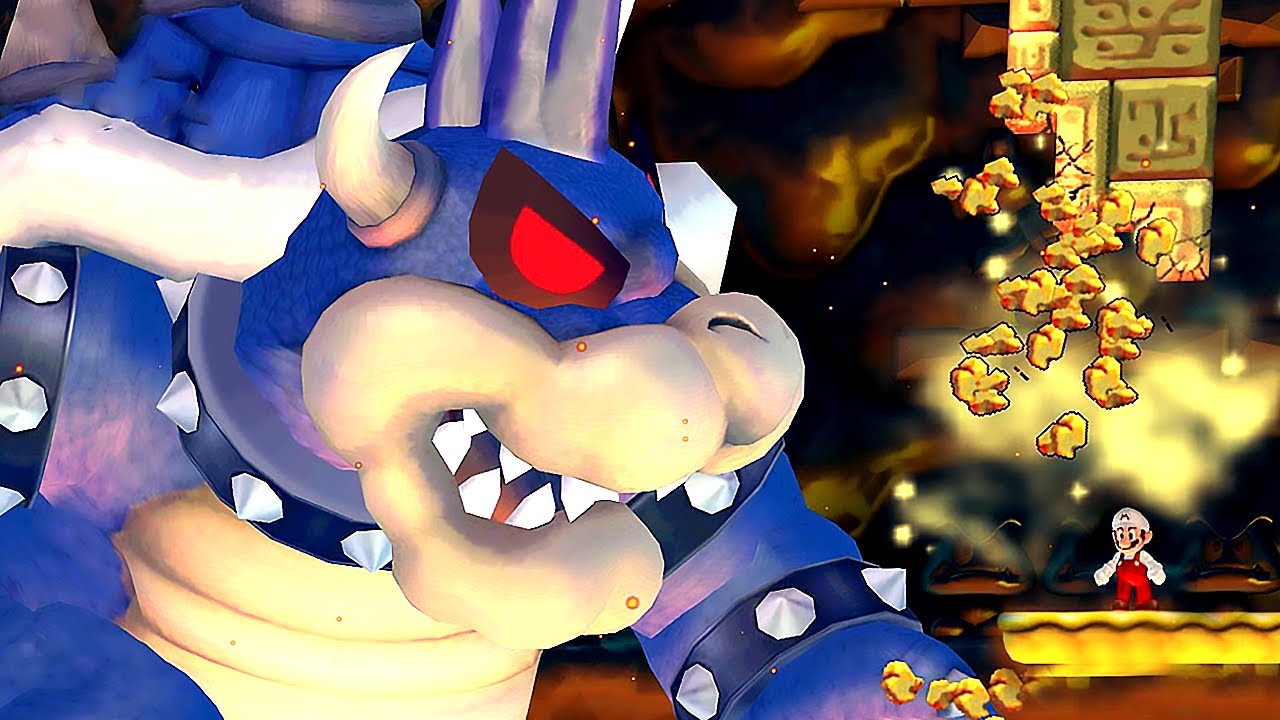 Mario Vs Dark Bowser