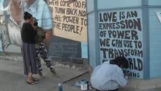 Painting Away the Pain: Paying tribute to the Past