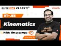 Kinematics JEE🔥 [One Shot Marathon🏃‍♂️]: 11 Hours Session🕚 | JEE 2023 (11th Physics) | Vedantu JEE✌