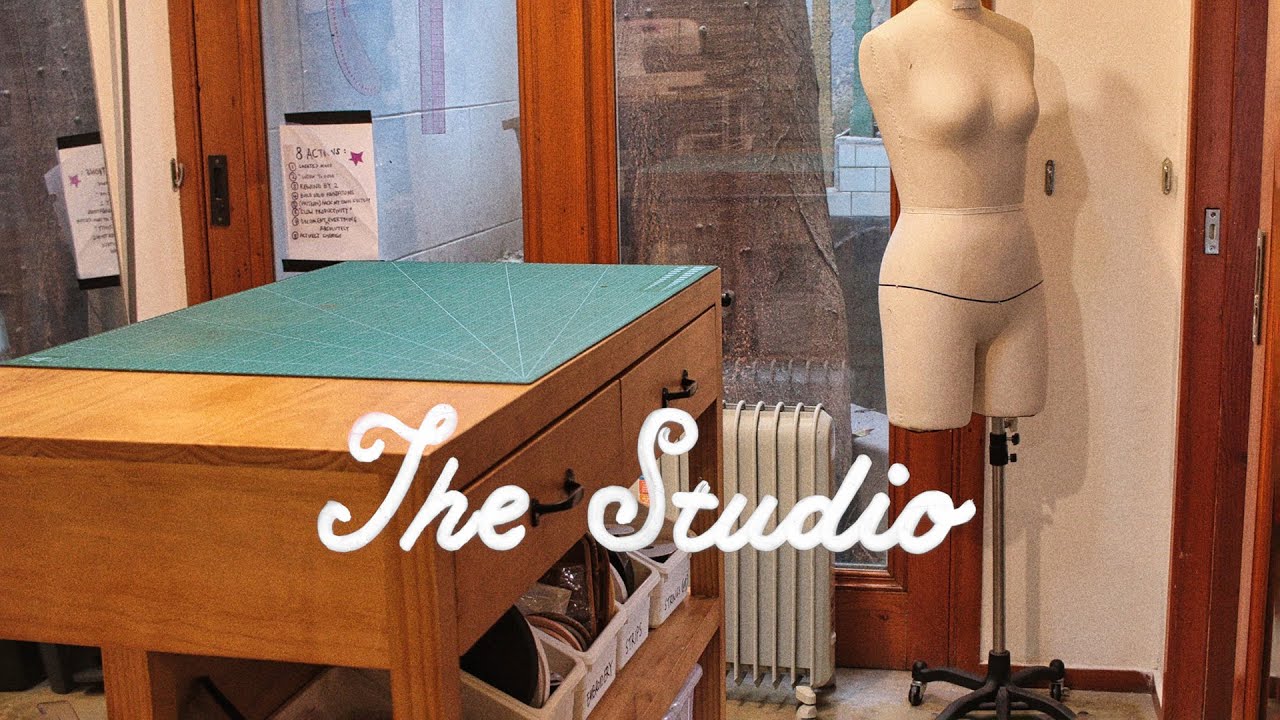 Inside my sewing hut in Shanghai | Studio Tour