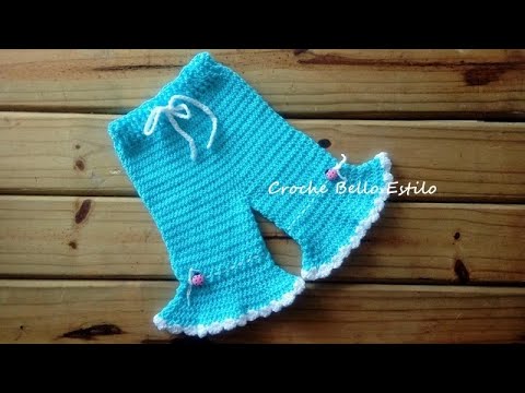 calça flare para bebe