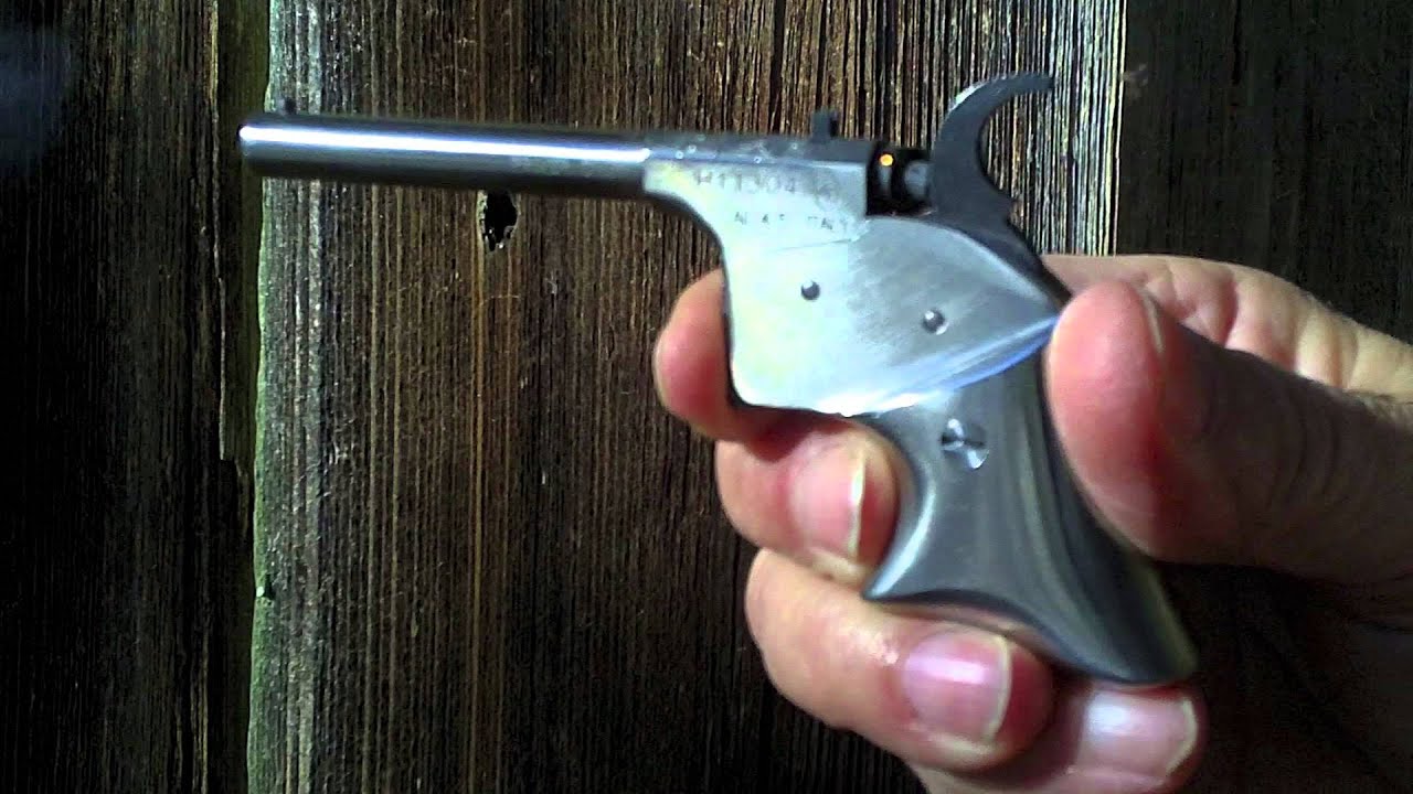 Pedersoli Derringer Remington Rider Auto Ejection - YouTube