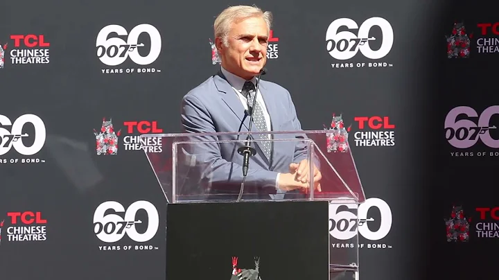 Christoph Waltz speech at Michael G. Wilson and Barbara Broccoli Handprints Ceremony