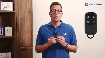 Chuango Open Box Video -- RC-80 Remote Control