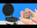 ORBEEZ VS WAFFLE MAKER #SHORTS