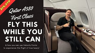 Qatar A380 First Class - QR900 Doha to Perth | Pointy End Secrets