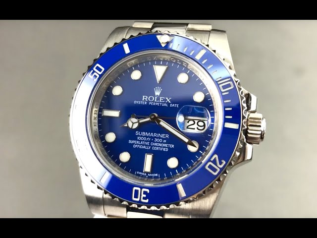 Rolex Submariner Date 126610LV - Chronologie