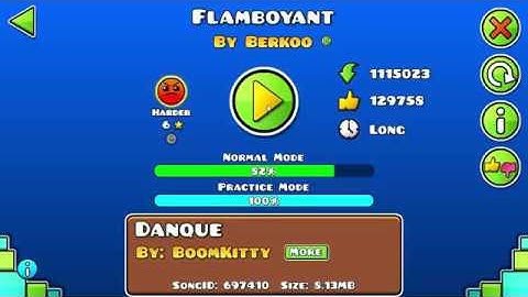 Geometry Dash Flamboyant by Berkoo