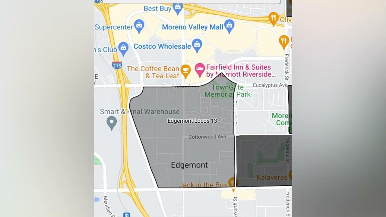 West side Edgemont locos 13 Moreno vallay California riverside country