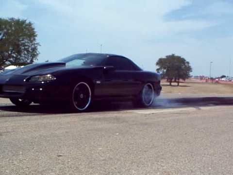 Kelly Bise SS Camaro Burn Out Texas Heat Wave '09 (LMR)